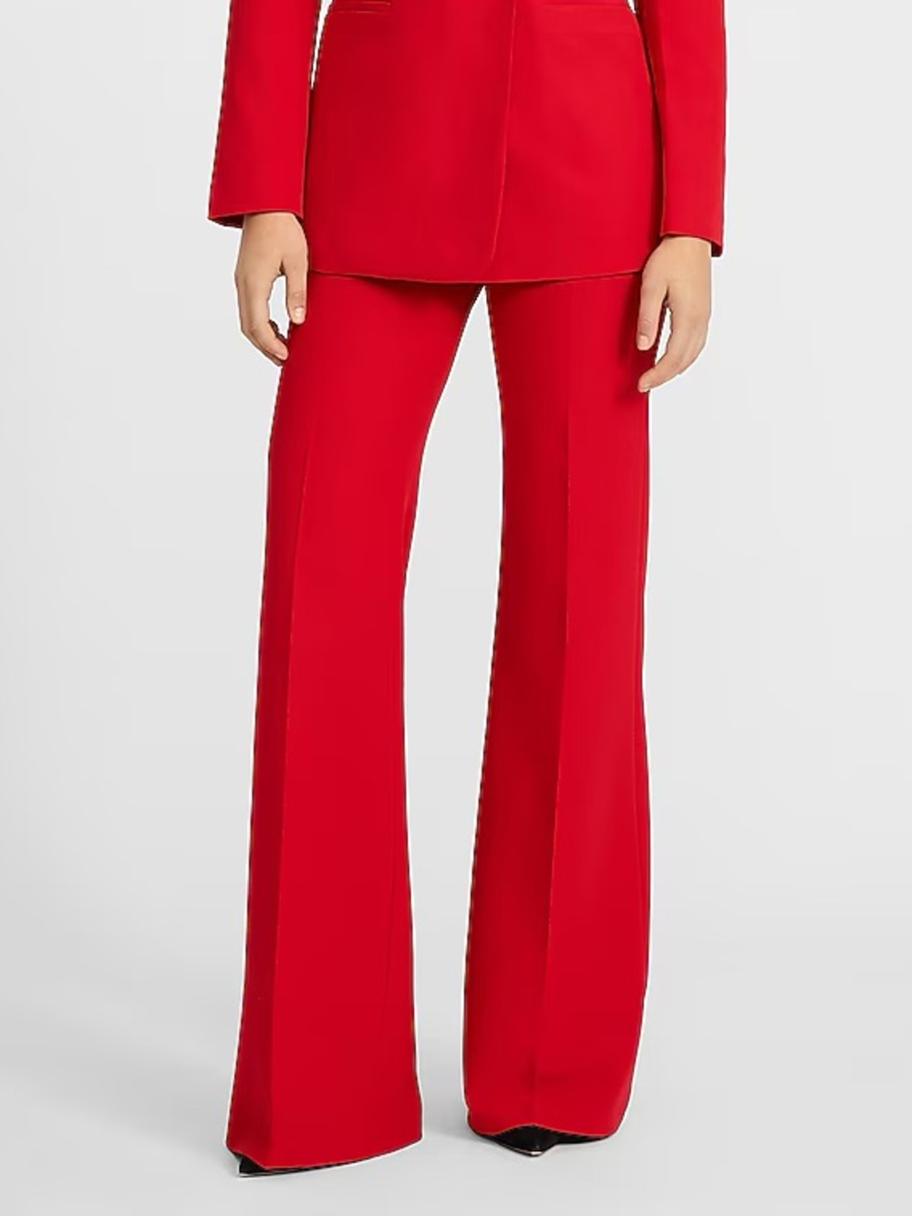 Express Editor Red Dress Slacks